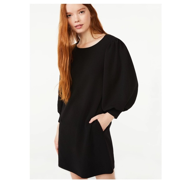 NWT Free Assembly Women's Puff Sleeve Dress. Size Small - Picture 1 of 5